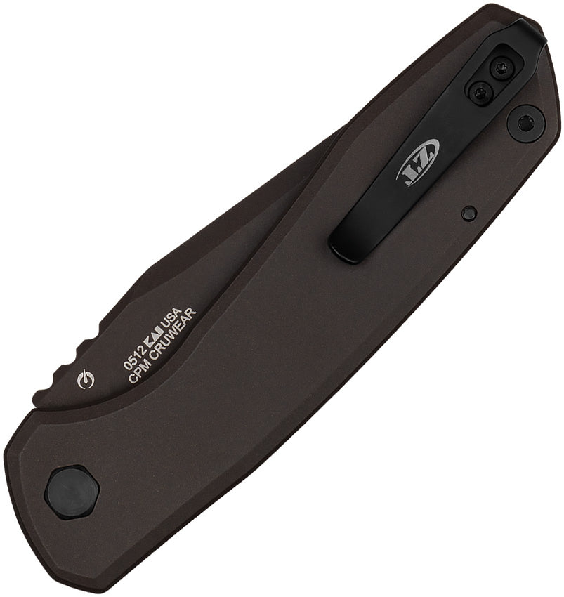 ZT0512 Auto 0512 Button Lock Brown