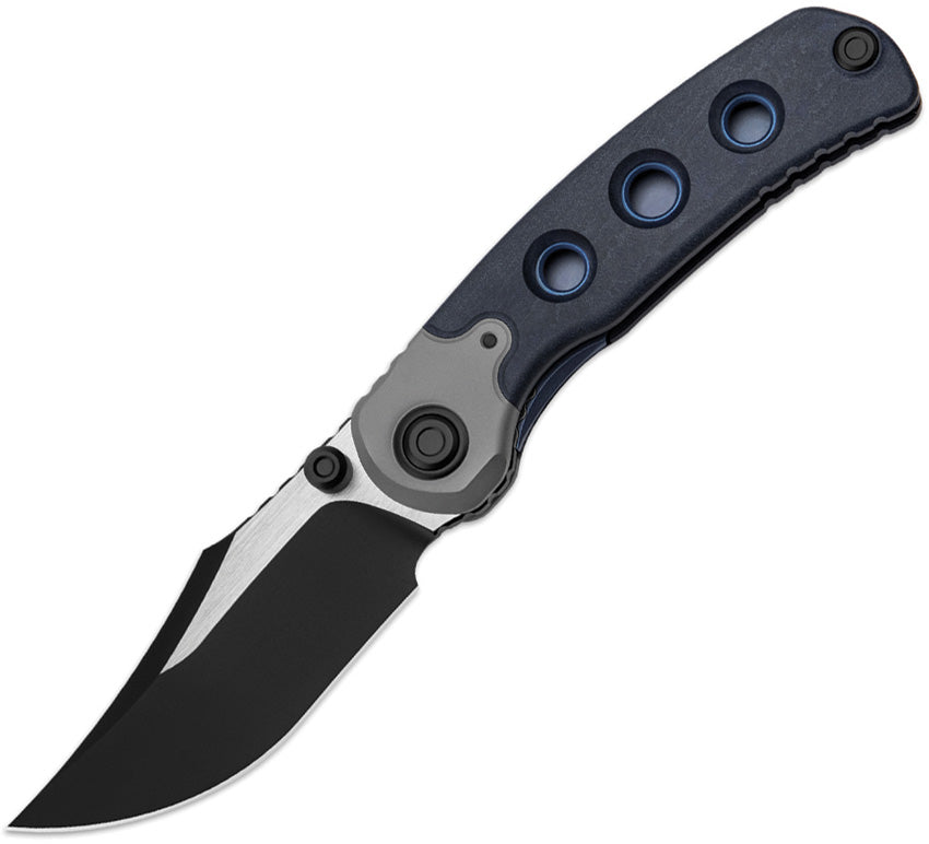 ZXFK03A2 Kizer Pioneer Linerlock Blue Canyon