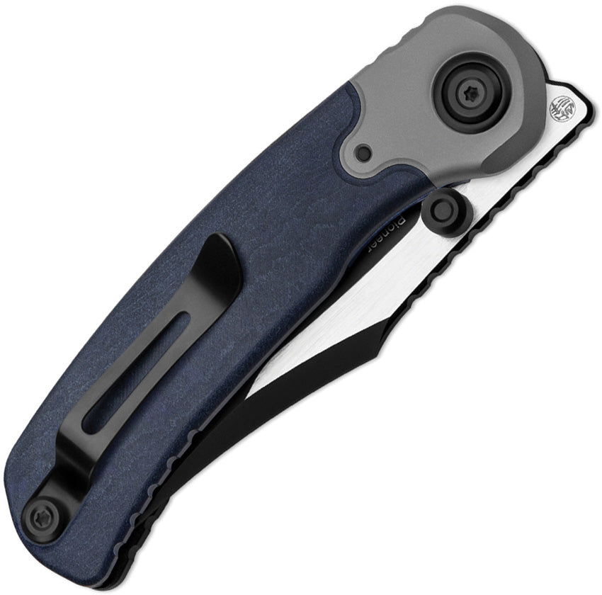 ZXFK03A2 Kizer Pioneer Linerlock Blue Canyon