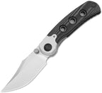 ZXFK03A3 Kizer Pioneer Linerlock Black Mic