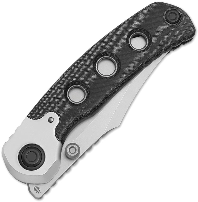 ZXFK03A3 Kizer Pioneer Linerlock Black Mic