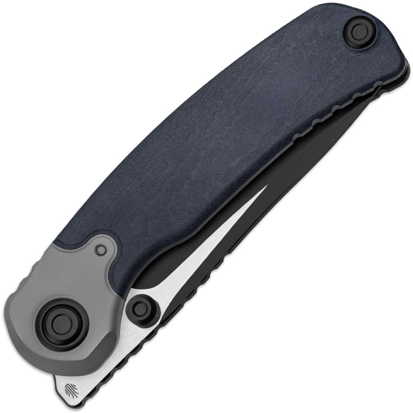 ZXFK03A5 Kizer Pioneer Linerlock Blue Canyon
