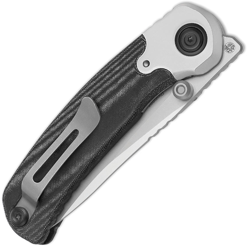 ZXFK03A6 Kizer Pioneer Linerlock Black Mic