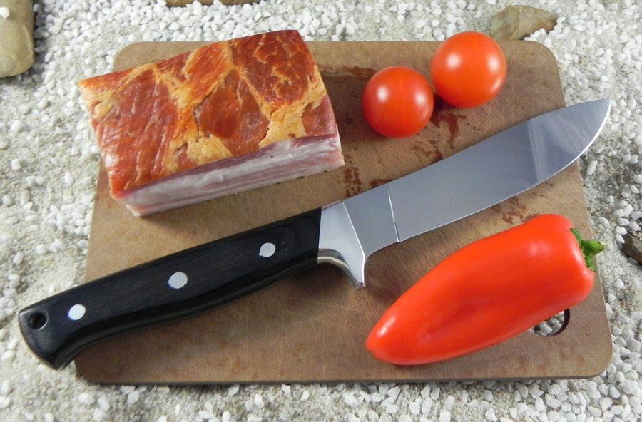 TAKMACFU MAC Tak Fukuta Seki Japan Skinner Fixed 5" Blade Hunting Kitchen Cutlery Knife Nože Nůž - Custom Production